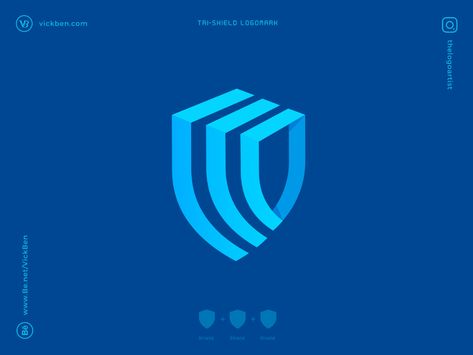 Shield by Logo Designer, Vick Ben for Ready Made Logos on Dribbble V Logo Design, Shield Icon, Security Logo, Real Estate Marketing Design, Protection Logo, Water Logo, Powerpoint Design Templates, College Application, Shield Logo