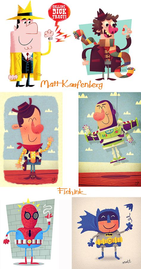 Matt Kaufenberg Super hero Illustrator | Matt Kaufenberg, Looney Tunes Cartoons, Can I Ask, Retro Illustration, Cartoon Character Design, Kids' Book, Illustration Character Design, Childrens Illustrations, Children's Book Illustration