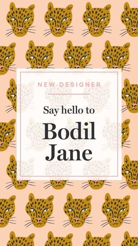 Jane Bark Illustration, Mezzanine Studio, Small Mezzanine, Jane Carkill Illustration, Jungle Pattern Illustration, Pet Pattern Illustration, Bodil Jane, Jane Churchil Jaru Fabric, Drawing Flowers