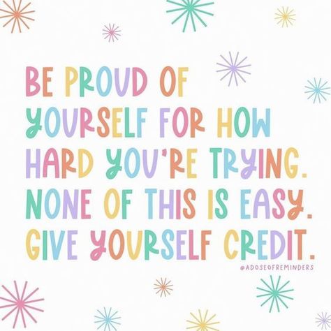 Quotes Bad Day, Give Yourself Credit, Be Proud Of Yourself, Proud Of Yourself, Wonderful Wednesday, Classroom Quotes, Spread Positivity, School Quotes, Day Quotes