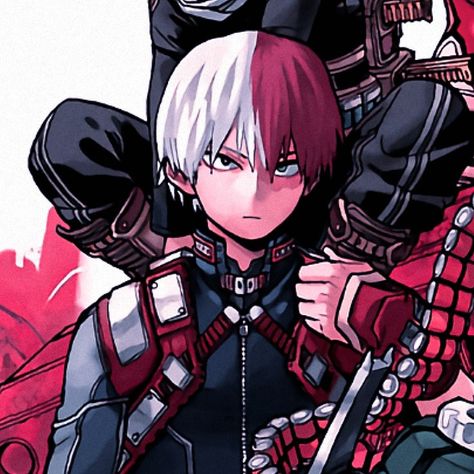 Anime Pfp Manga Colored, Todoroki Icon, Todoroki Colored Manga, Nervous Pose Reference, Todoroki Official Art, Shouto Todoroki Icon, Todoroki Manga Icon Color, Todoroki Anime Screenshots, Book Icons