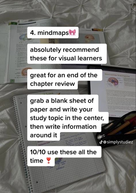 Good Study Techniques, Study Tequniques, School Study Tips Highschool, Visual Learner Study Tips, Study Techniques For Memorization, Study Methods College, Study Methods High School, School Tips College, Blurting Method