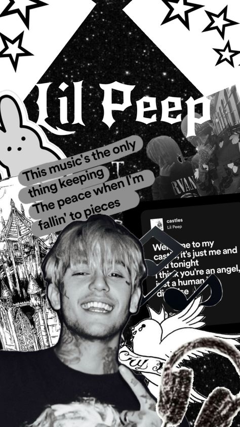 Lil peep Lil Peep Poster Room, Lil Peep Collage, Lil Peep Background, Lilpeep Wallpaper, Lil Peep Wallpaper Iphone, Lil Peep Aesthetic Wallpaper, Hellboy Wallpaper, Lil Peep Pfp, Lil Peep Aesthetic