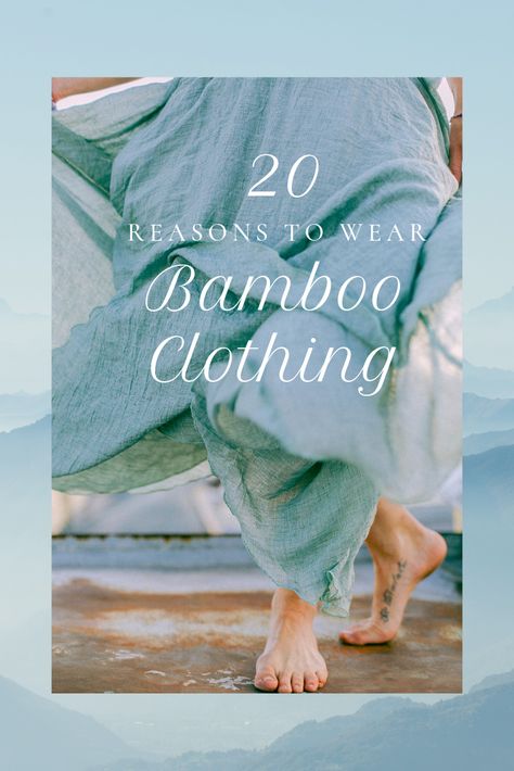 Bamboo is one of the most eco-friendly plants, materials, and fabrics the world has ever seen. Bamboo clothing is soft, stays dry, is strong, longlasting, very breathable and other more. Sustainable fashion ideas. Eco-friendly wardrobe. Bamboo clothing. #bamboo #ecofriendlywardrobe #sustainableliving #ecoclothes #ecofashion Sustainable Fashion Ideas, Eco Fashion Design, Sustainable Fashion Quotes, Bamboo Fashion, Eco Friendly Bedroom, Zero Waste Fashion, Body Wellness, Eco Friendly Beauty, Eco Friendly Brands