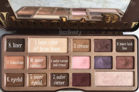 Too Faced Chocolate Bar Palette Tutorial for Neutral Eye look Too Faced Chocolate Bar Palette, Too Faced Chocolate Bar Looks, Chocolate Bar Palette Looks, Chocolate Bar Too Faced, Too Faced Chocolate Bar, Bar Palette, Too Faced Eyeshadow, Chocolate Bar Palette, Too Faced Chocolate