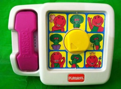 Purple Dinosaur, 90s Stuff, I Have A Secret, 90s Childhood, Time Warp, Toddler Preschool, Memory Lane, Ring Ring, Baby Items