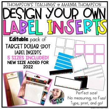 Free pantry labels