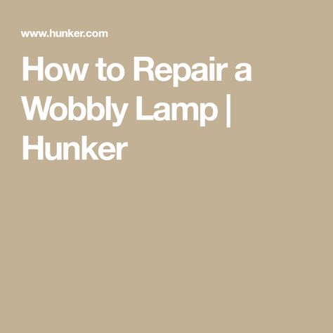 Lamp Repair, Glass Lamp Base, Glass Lamp, Lamp Bases, Fix It, A Table, Do It, Lamps, At Home