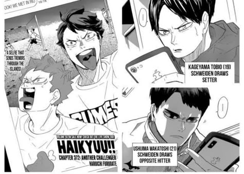 Deku Au, Haikyuu Volleyball, Villain Deku, Haikyuu Kageyama, Haikyuu Karasuno, Time Skip, Haikyuu Funny, Manga Wall, Kageyama Tobio