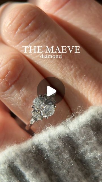 Brianna Trudell on Instagram: "(SOLD) Did I? Yes. Yes I did. White gold!!!! 😱✨

This version of my Maeve will be available on Friday! The center is a 1.02 CT E VVS1 lab grown diamond, and set in 14K white gold!" Yes I Did, December 12, Got Married, Lab Grown, Lab Grown Diamonds, Diamond Ring, Lab, White Gold, Thing 1