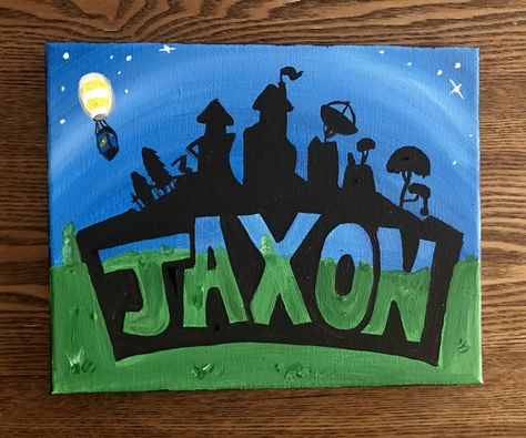 Personalized Fortnite Canvas Art Decor | Etsy Fortnite Painting Canvas Easy, Fortnite Painting Canvas, Fortnite Painting, Fortnite Room, Record Painting, Artsy Ideas, Canvas Art Decor, Christmas Painting, Etsy Ideas