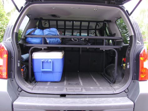 Rear Cargo Rack (Pic Heavy) - Second Generation Nissan Xterra Forums (2005+) Cargo Rack, Truck Camping, Nissan Xterra, Car Hacks, Ford Escape, Camping Equipment, Camping Accessories, Truck Accessories, The Rack