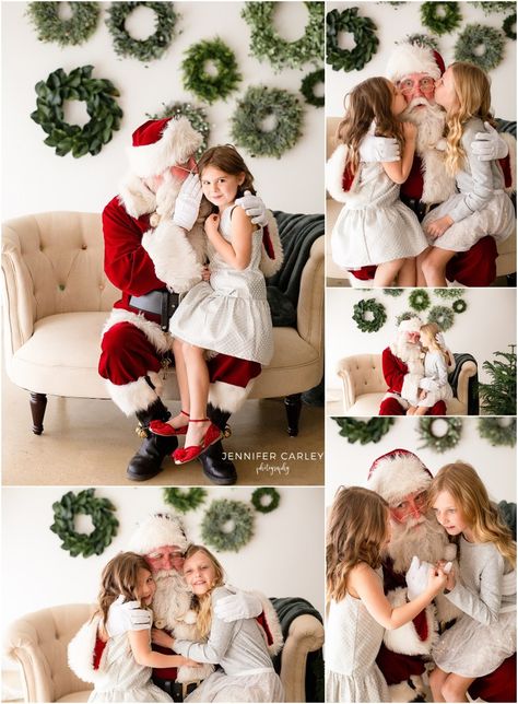 Photos with Santa Plano TX, The Lumen Room, Santa Pictures, Christmas, Santa Claus Minis, Natural Light Studio, Flower Mound Photographer, Plano Photographer Christmas Santa Mini Session, Christmas Family Photos With Santa, Santa Christmas Photoshoot, Christmas Minis With Santa, At Home Santa Pictures, Christmas Santa Photoshoot, Poses With Santa Photo Ideas, Santa Photoshoot Ideas, Indoor Santa Mini Sessions