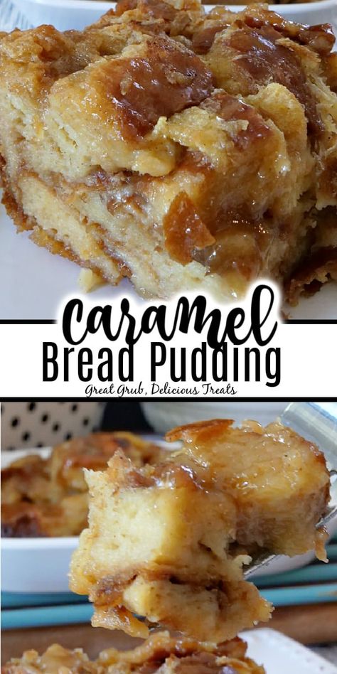 Carmel Apple Bread Pudding Recipe, Bread Pudding With Maple Syrup, What To Do With Challah Bread, Pecan Caramel Bread Pudding, Custardy Bread Pudding, Bread Pudding Loaf, Bread Pudding Bundt Cake, Praline Bread Pudding Recipe, French Bread Dessert Ideas