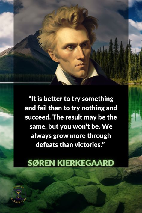 Discover the famous philosopher Søren Kierkegaard's words of wisdom and inspirational quotes about life, faith, and love. His writings have changed many lives over the centuries and there is something to be found for everyone in his quotes. Be inspired by his musings today #sørenkierkegaardquotes #sørenkierkegaard #sorenkierkegaardquote #sorenki̇erkegaard #sorenkierkegaard Soren Kierkegaard Quotes Love, Soren Kierkegaard Quotes, Kierkegaard Quotes, His Quotes, Famous Philosophers, Soren Kierkegaard, Quotes About Life, Inspiring Quotes About Life, Be Inspired