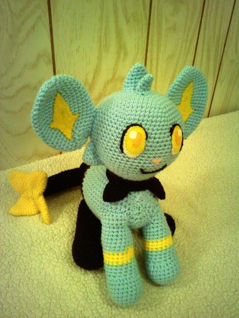 Pokemon Shinx, Amigurumi Plush, Taking A Break, Crochet Stuff, New Designs, Crochet Toys, Project Ideas, Crochet Amigurumi, Free Crochet Pattern