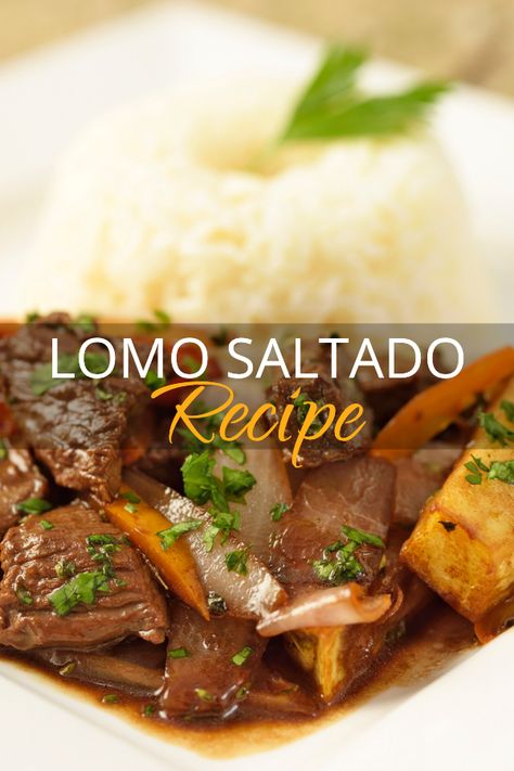 Peruvian Recipes Lomo Saltado, Peru Recipes, Lomo Saltado Recipe, Peruvian Food Recipes, Aji Sauce, Peruvian Style, Peruvian Dishes, South American Recipes, Lomo Saltado