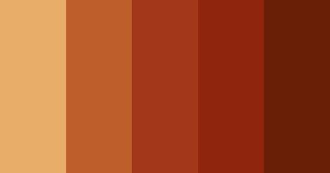 Red Brown Colour Palette, Red Brown Palette, Shades Of Brown Colour Palettes, Brick Red Color Palette, Brick Color Palette, Color Palette Brown, Brown Color Scheme, Cottage Core House, Sunset Color Palette