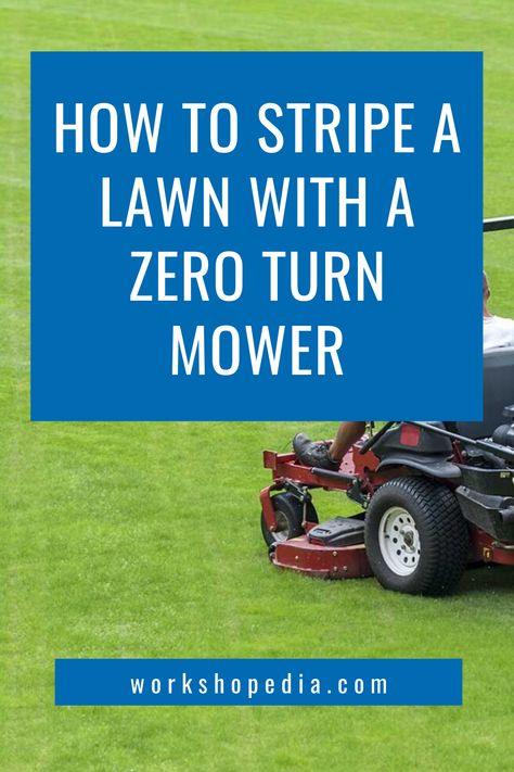 Striping a lawn always looks great! Lawn Striping, Lawn Mower Maintenance, Best Lawn Mower, Zero Turn Lawn Mowers, Diy Lawn, Zero Turn Mowers, Lawn Maintenance, Lawn Mowers, Lawn Care