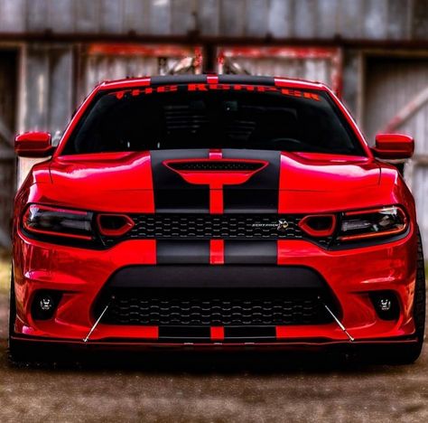 Red And Black Dodge Charger, Challenger Paint Job, Dodge Charger Hellcat Jailbreak, Dodge Scat Pack Charger, Doge Charger Srt, Widebody Scat Pack Charger, Doogee Charger Car, 392 Scat Pack Charger, Dodge Charger Aesthetic