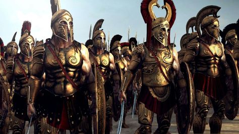 Cretan Hoplite Soldiers Greek Hoplite, Greek Warriors, Greek Soldier, Ancient Armor, Greek Warrior, Ancient Warfare, Spartan Warrior, Greek History, Royal Guard