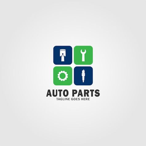 Vector logo auto parts design vector | Premium Vector #Freepik #vector #car #transportation #business #sign Car Parts Logo, Car Mechanic Logo, Mechanic Logo, Transportation Business, Car Mechanic, Car Logos, Iconic Photos, Design Vector, Vector Photo