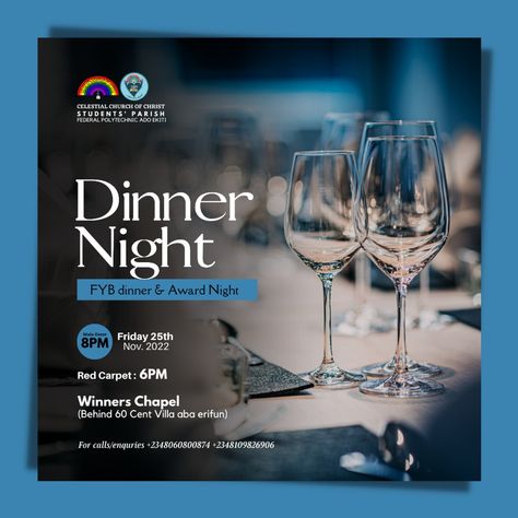 Dinner night flyer design ideas Dinner And Award Night Background, Dinner Night Background, Anniversary Event Poster, Dinner And Award Night Flyer Design, Dinner Party Flyer Design, Night Party Flyer Design, Dinner Night Flyer Design, Award Night Flyer Design, Dinner Poster Design