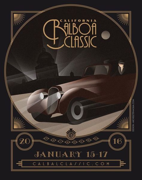 California Balboa Classic - Michele Tenaglia Design | Art deco design graphics, Art deco posters, Art deco artwork . #Art_Deco_Graphic_Design #1920s_Poster #1920_Poster #Art_Deco_Ads 1920s Art Deco Posters, Art Deco Graphic Design, 1920 Poster, 1920s Poster, Art Deco Ads, Party Design Poster, Art Deco Logo, Art Deco Design Graphics, Art Deco Fonts