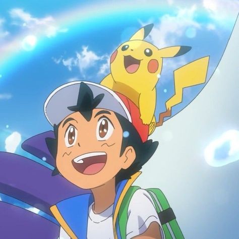 Ash From Pokemon, Pokemon X Trainer, Pokemon Pfps, Pfps Cute, Pokemon Journeys, Pokemon Champions, Pokemon Backgrounds, Ash Pokemon, Pokemon Collection