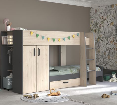 Oak Bunk Beds, Bed With Underbed, Bed With Wardrobe, Bottom Bunk, Under Bed Drawers, Bunk Beds With Storage, Cabin Bed, Top Bunk, Flat Pack Furniture