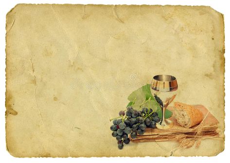 Holy communion elements on old paper background. Isolated on white , #SPONSORED, #elements, #communion, #Holy, #paper, #white #ad Anointing Oil Background Design, Cross Ppt Background, Ancient Background Powerpoint, Praise And Worship Background Powerpoint, Communion Bread, Holy Communion Background, Old Paper Background, In Remembrance Of Me, Christian Verses