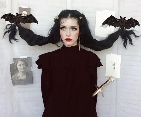 Mckenna Kaelin, Nocturnal Creatures, Halloween 3, Goth Girl, Aesthetic Clothing, Costume Makeup, Best Wedding Dresses, Photoshoot Inspiration, Halloween Cosplay