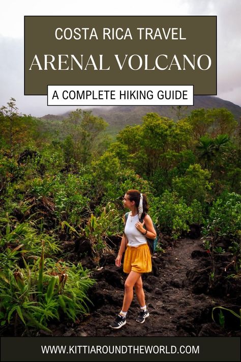 Read about all the useful information that you should know prior to hiking the Arenal Volcano 1968 trail in La Fortuna, Costa Rica. Best Places to visit in Costa Rica | Costa Rica Travel Guide | How to Visit La Fortuna in Costa Rica | Hiking in Costa Rica | Volcano Hike in Central America | Hiking in Central America | Best Volcanoes in Central America | Things to do in La Fortuna Costa Rica | Backpacking Central America Costa Rica Hiking, Costa Rica Backpacking, Costa Rica Volcano, Volcano Hike, Arenal Costa Rica, Fortuna Costa Rica, Costa Rica Travel Guide, Hydroelectric Dam, Things To Do In La