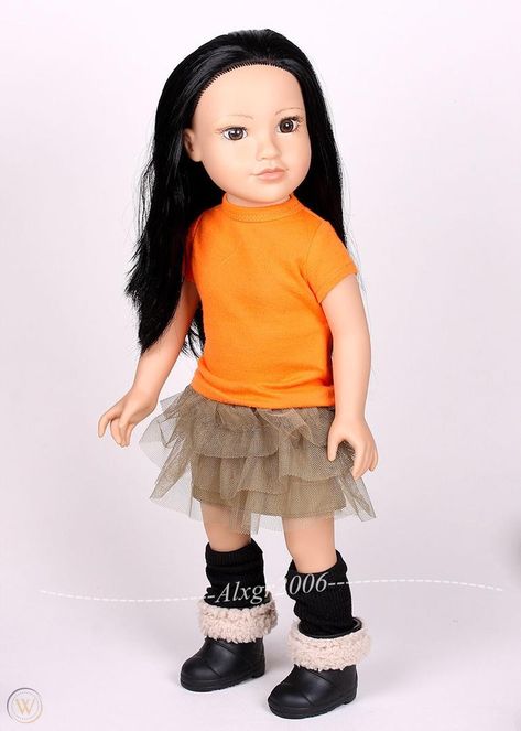 Journey Girls 18” Asian Callie Doll ... Journey Girl Dolls, Girls Doll, Journey Girls, Doll Cute, Ooak Dolls, Cute Outfit, American Girl Doll, Girl Dolls, American Girl