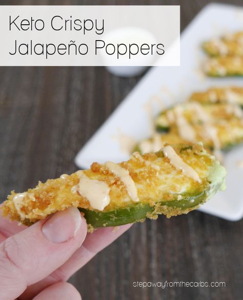 Keto Jalapeno, Low Carb Appetizer, Keto Appetizers, Jalapeño Poppers, Low Carb Appetizers, Best Low Carb Recipes, Finger Foods Easy, Party Appetizers Easy, Low Sugar Recipes