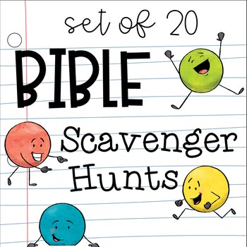 Bible Scavenger Hunt Bundle by Fidgety in Fourth | TpT Bible Scavenger Hunt, Church Games, Motivate Students, Bible Activities For Kids, Sunday School Kids, Sunday School Crafts For Kids, Bible Study For Kids, Bible Games, Bible Crafts For Kids