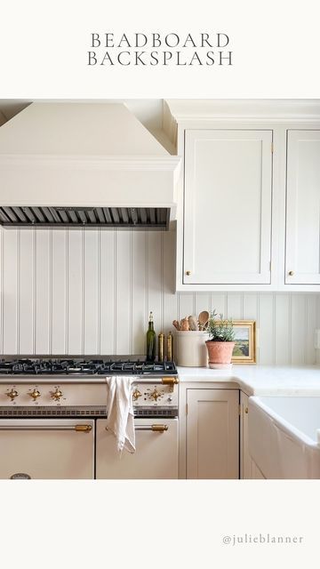 Beadboard Range Hood, Beadboard Island Kitchen, Bead Board Backsplash Kitchen Ideas, Beadboard Backsplash Kitchen, Beadboard Kitchen Backsplash, Kitchen Beadboard, Cottagecore Interior, Beadboard Kitchen, Kitchen 2025