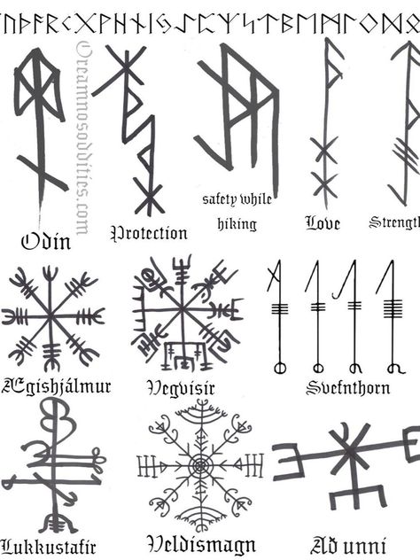 Viking Runes Alphabet, Norse Runes Meanings, Strength Symbols Tattoo, Wiccan Runes, Runes Symbols, Moon 2024, Viking Symbols And Meanings, Viking Rune Tattoo, Warrior Symbols