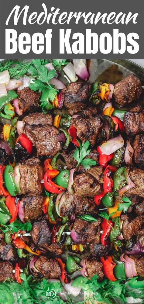 Beef Shish Kabob, Easy Summer Grilling Recipes, Shishkabobs Recipe, Shish Kebabs, Kabob Marinade, Beef Kabob Recipes, Shish Kabob, Fruit Kebabs, Kebab Recipe