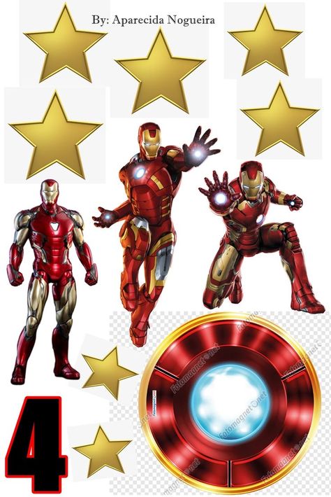 Ironman Topper Printable, Ironman Cake Topper Printable, Iron Man Cake Topper Printable, Iron Man Topper, Iron Man Cake Ideas, Iron Man Cake Topper, Iron Man Birthday Party, Mens Birthday Party Decorations, Iron Man Hand