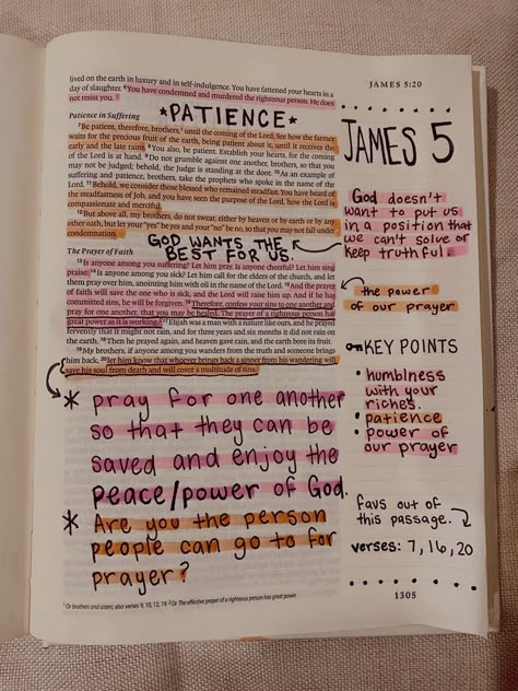 Bible Study Notes Kjv, Habbakuk Bible Study, James Bible Study Notes, Note Taking Bible Ideas, Things To Write On The Side Of Your Bible, Where To Read In The Bible, Verses To Highlight In Bible, How To Understand The Bible, Bible Journaling In Bible