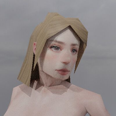 Low Poly Female Model, Low Poly Art Style, Low Poly 3d Modeling, Ps1 Character Models, Low Poly Game Character, Low Poly Character Models, Ps1 Character, Low Poly Horror, Low Poly Anime