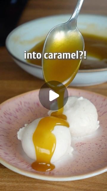 Vegan Recipes on Instagram: "🌱recipe below 👇 follow for more!

By: @fitgreenmind OLIVE OIL CARAMEL 😮‍💨

This is what you wanna put on top of your ice cream! 🍦 
RECIPE (6 servings, 5min prep time):
-60ml olive oil
-60ml COLD maple syrup or agave
-a pinch of salt
Mix until emulsified.
Use like caramel and store in the fridge up to 7 days.

#veganfood #easyrecipes #easyveganrecipes #quickrecipes" Olive Oil Maple Syrup Caramel, Olive Oil Caramel Sauce, Ice Cream Toppings, Virgin Olive Oil, Caramel Sauce, Pinch Of Salt, Flavor Profiles, Vegan Recipes Easy, Quick Recipes