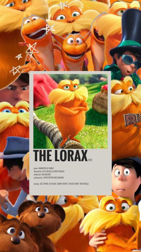 Lorax Aesthetic, Lorax Wallpaper, Rob Riggle, Ed Helms, Danny Devito, Goofy Pictures, Beauty Wallpaper, The Lorax, Zac Efron