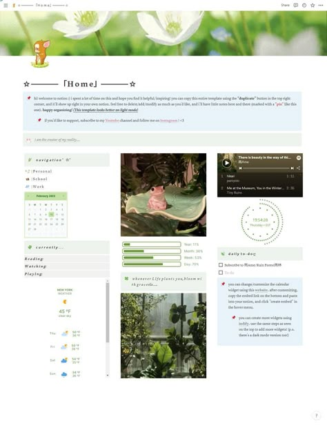 Cottagecore Notion Template Notion Template Ideas Cottagecore, Notion Cottagecore Template, Cottage Core Notion Template, Fairycore Notion Template, Kpop Notion Template Ideas, Notion Cottagecore, Cottagecore Template, Kpop Notion Template, Umm Kalthoum