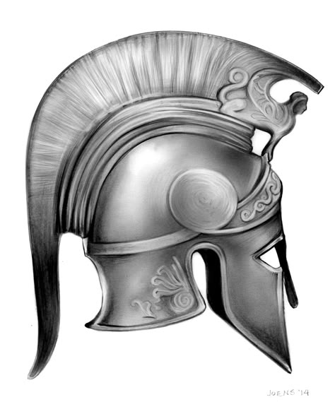 September | 2015 | Roosevelt Drawing 1 Greek Helmet Tattoo, Ancient Greek Helmet, Spartan Helmet Tattoo, Helmet Drawing, Greek Helmet, Corinthian Helmet, Helmet Tattoo, Spartan Tattoo, Warrior Drawing