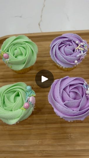 Wilton 2d Tip, Wilton 2d, Wilton 1m, Cake Roses, Benson Boone, Instagram Cake, Buttercream Cupcakes, Cupcake Decorating, 1k Views