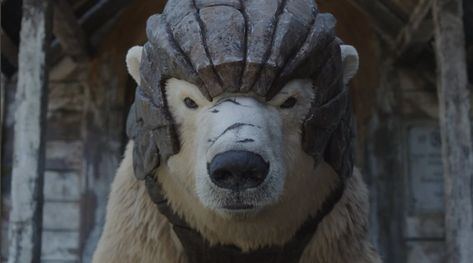 Iorek Byrnison | His Dark Materials | Fandom Iorek Byrnison, Ruth Wilson, Hbo Go, Dark Materials, Christopher Plummer, Philip Pullman, Viggo Mortensen, Midlife Crisis, Fantasy Book Series