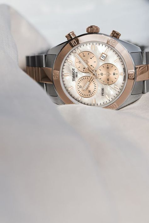 Discover the Tissot PR 100 Sport Chic Chronograph, a must-have for every style and place.   ⁠   #Addison #HighlandPark #Hinsdale @tissot.us #ThisisYourTime ﻿ #Tissot #MyTissot #tissotwatch #tissotcollection #watches #watchoftheday #watchesofinstagram #timepiece #watchaddict #wristwatch #instawatch #watchfam #menswear #wristgame #watchnerd #dailywatch #wristshot #womw #horology #watchgeek #instagood #watchcollector #wotd ( #📷 @tissot_official ) Tissot Pr 100 Sport Chic, Tissot Watches Women, Fancy Watches, Tissot Watches, Couple Watch, Amazing Watches, Wrist Game, Watch Lover, Buy Watches