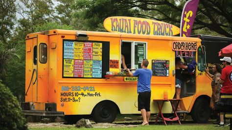 Kauai's Best Food Trucks | Kukui'ula Hawaiian Food Truck, Kauai Food, Kauai Travel, Oahu Vacation, Kauai Vacation, Best Food Trucks, Hawaii Food, Visit Hawaii, Hawaii Honeymoon